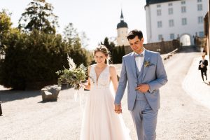 Hochzeitsfotograf Dresden Meißen Brautkleid Brautpaar